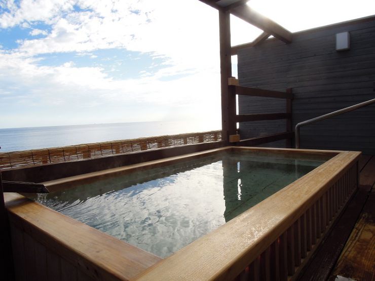 是空 貸切露天風呂「なぶとの湯」 房総鴨川温泉是空 貸切露天風呂のイメージ画像